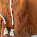 Old Navy  orange linen shorts Photo 3