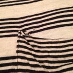 None Striped off the shoulder top Photo 2