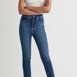 Madewell NWT Stovepipe Slim Straight Leg Jeans in Auraria Wash Size 24 Photo 0