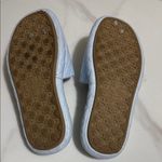 Sam Edelman  Light Blue Quilted Slides with Tortoise Detail Photo 5