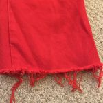 ZARA Red Jeans Photo 3