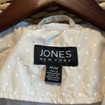 Jones New York  Spring Light-Weight Polka Dot Jacket w/Hood, M Photo 2