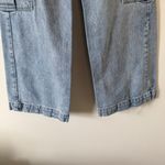 Brandy Melville J galt jeans womens Small Blue Tatum Wide Leg Cargo pants Y2K Photo 7