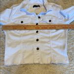Kut From The Kloth  Women's White Denim Jacket, Size Large Photo 5