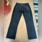 AGOLDE Riley High Rise Straight Crop Black Size 27 Photo 4