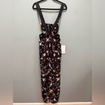 Anthropologie  The Brinley V-Neck Jumpsuit Cut Out M Photo 3