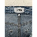 Pistola  Cassie Super High Rise Straight Jeans Womens 28 Light Wash Distressed Photo 4