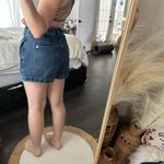 ZARA Women’s 4 Denim Paperbag Shorts Photo 5