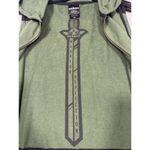 Disney Her Universe Mulan Warrior Reflection Green Sleeveless Hoodie Sz L Photo 4