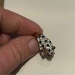 Gold Panther Ring with Red and Black Accents Photo 4