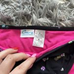 California Waves NWT  Juniors Ruffle Hipster Bikini Bottom Large L Butterflies Photo 1