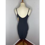 SKIMS Fits Everybody Short Mini Slip Dress Onyx Black size Large AP-SLP-06451 Photo 2