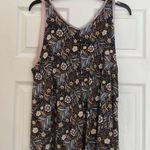 Grace & Lace Tiered Mesh Boho Floral Top Size Medium Photo 7