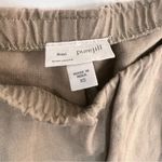 J.Jill Pure‎ Jill Tan Linen Slim Crop Pants Size XS Photo 5