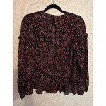 Parker Women's Long Sleeve Printed Blouse S Photo 4