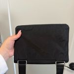 Baggallini Black‎ Nylon Crossbody Triple Compartment Accordion Travel Bag Purse Black Photo 3