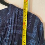 Johnny Was NWT Eliyen Dress Embroidered Blue Night Elephants Women's size Small Photo 12