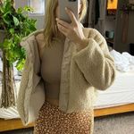 Lightweight Cropped Fleece Jacket Photo 1