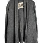 Anthropologie  Puff Shoulder Open Cardigan Sweater Size Large Photo 0