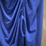 City Studio Royal Blue Backless Dress Size M Photo 3