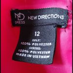 New Directions Pink Tiered Dress Size 12 Photo 4