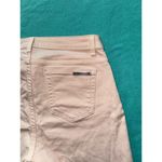 Michael Kors Women's Khaki Cotton Light Wash Mid Rise Skinny Pockets Size 8 Photo 7