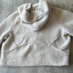Lululemon Scuba Half-Zip Oversized XS/S Hoodie off white fleece Photo 2