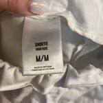 EXPRESS ✨ Shortie High Rise Linen Blend White  Sz Medium Shorts✨ Photo 5