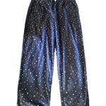 DKNY Blue Polka Dot Pajama Lounge Pants Women’s XL Cozy Sleepwear Photo 1