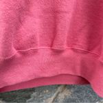 Vintage 80s Pink Patchwork Bunny Applique Sweatshirt Size M Photo 4