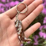 Cow Girl Boot Keychain Brown Photo 0