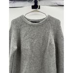 Jenni Kayne Cashmere Sweater Size Medium Gray 100% Women's Long Sleeve Luxe Cozy Photo 1