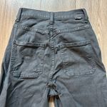 Mother The Wrapper Patch Springy Ankle Jeans in Faded Black Size 23 Photo 6