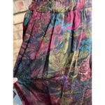 suit blazer swing skirt floral purple pink green Size 6 Photo 4