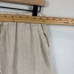 CP Shades  Hampton 100% Linen Pants Women's Small Beige Drawstring Waist Coastal Photo 5