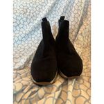 Carmela  Love For Leather Ankle Boots Womens Wedge Blue Suede Sneakers Size 38 Photo 1