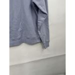 Madewell  Crew Neck‎ Raglan Sleeve Sweatshirt Women Small Blue Casual Athleisure Photo 8