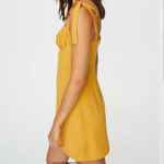 Wilfred Cammy Dress - Mustard Yellow Photo 2