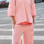 Free People Movement NWT  On The Run Set In Pink Sky Photo 0
