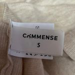 Commense Women's Beige Off The Shoulder Long Sleeve Knit Sweater Top Size S Photo 3