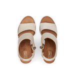 Toms Majorca Cutout Heeled Sandal in color natural Photo 3