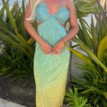 These Three Boutique Caribbean Dream Ombré Midi Dress Photo 0