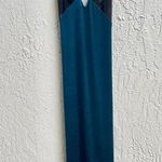 AQ/AQ NWT Strappy Sleeveless Deep V Neck Nori Midi Dress Colorblock Women's US 4 Photo 0