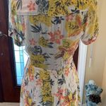 Free People Lilly Combo Part Time Lover Front Tie Mini Dress size 4 Photo 2