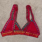 Luxsea swimwear red crochet bikini top Photo 2