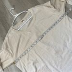Free People Sweatshirt slouchy tunic womens Cream (medium) oversized bohemian Photo 2