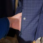 REI E1 Elements Rain Jacket Women's L purple Full Zip Size L Photo 5