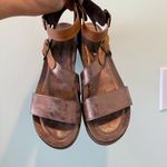 Pierre Dumas EUC  Lisle Platform Strappy Sandals 8 Comfy 2.5” Photo 1