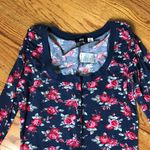 BDG  Floral Pattern Long-Sleeve Romper Photo 4