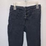 L.E.I black triple button super stretchy Jegging skinny jeans Photo 1